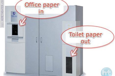 Loo-Py – למה סתם לגרוס נייר אם אפשר גם להפוך אותו לנייר טואלט?