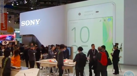 MWC 2016: ביתן בדקה – הביתן של סוני