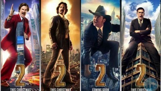 ביקורת: סרט לסופשבוע-חדשות בהפרעה (Anchorman 2: The Legend Continues)