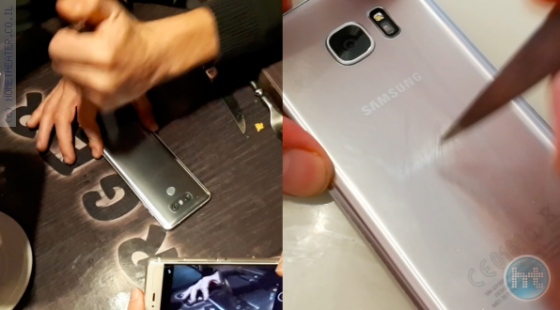 G6 נגד S7 – מי עמיד בפני שריטות? שרטנו ובדקנו