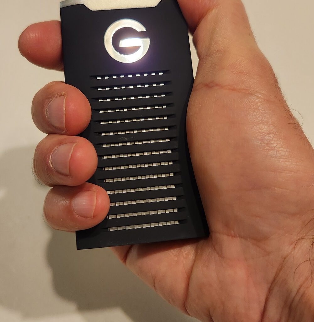 ביקורת: התקן אחסון נייד וקשוח של Sandisk: ה-G-Drive SSD