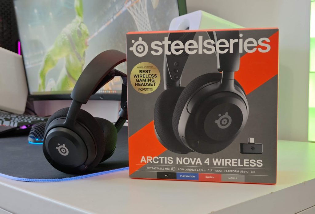 ביקורת: אוזניות גיימינג אלחוטיות SteelSeries Arctis Nova 4