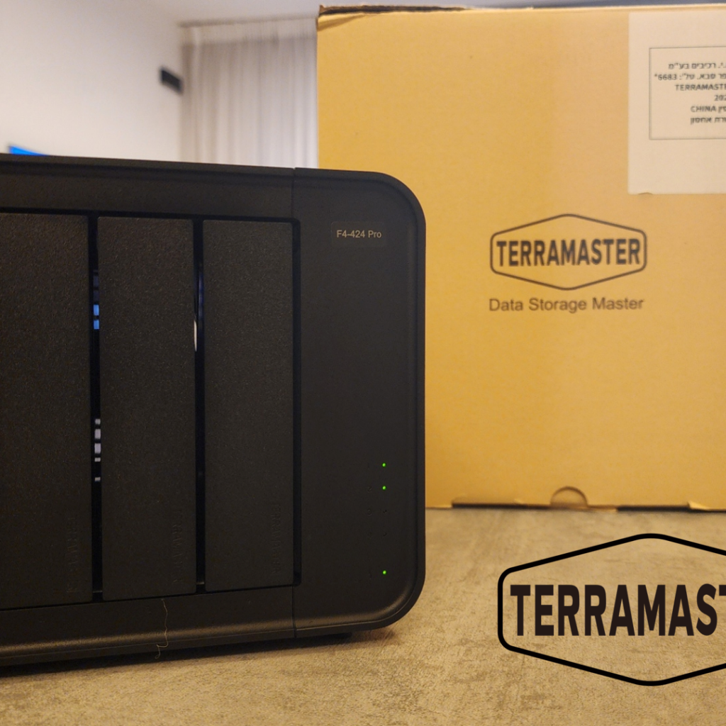 ביקורת: TerraMaster F4-424 pro נוחת בישראל – NAS עוצמתי עם ביצועים מתקדמים!