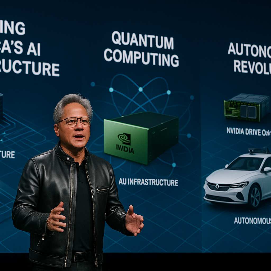 NVIDIA מציגה את עתיד הבינה המלאכותית והרכב האוטונומי