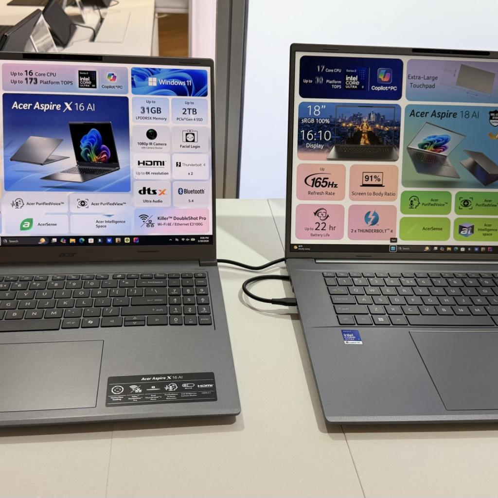 Computex 2026 |  חברת Acer חושפת את הדור הבא של מחשבי ה-AI